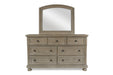 Allegra Mirror-Pewter