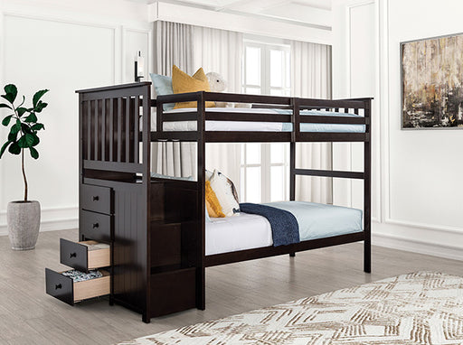 Ontario Twin/Twin Bunk Bed - Furniture Stars (Chicago, IL)
