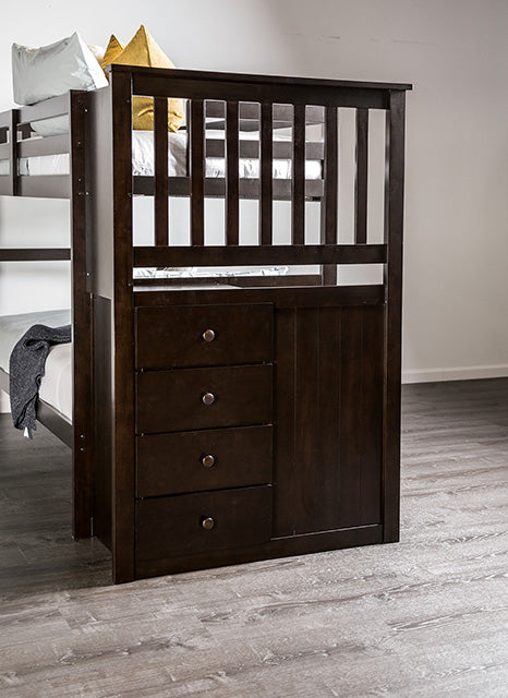 Ontario Twin/Twin Bunk Bed - Furniture Stars (Chicago, IL)