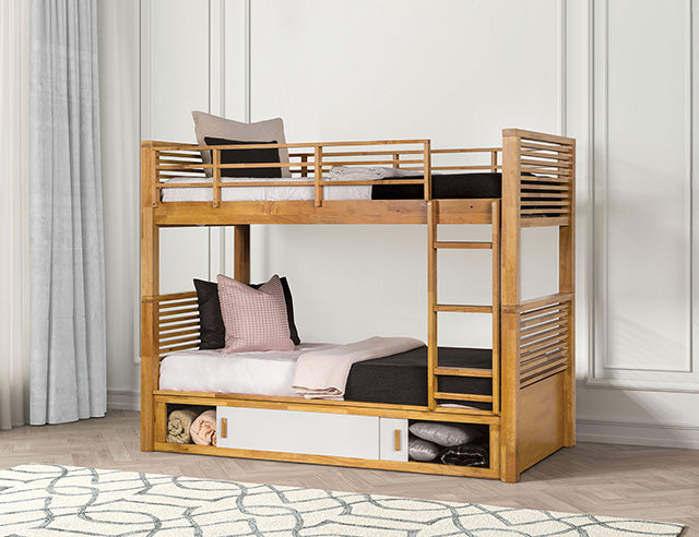 Richland Twin/Twin Bunk Bed - Furniture Stars (Chicago, IL)