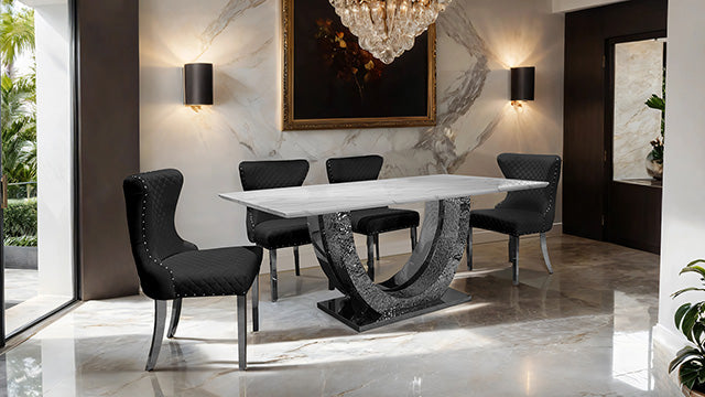 Portanova Dining Table - Furniture Stars (Chicago, IL)