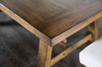 Losone Dining Table Set with Bench Rustic - Furniture Stars (Chicago, IL)