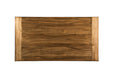 Losone Dining Table Set with Bench Rustic - Furniture Stars (Chicago, IL)