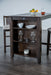 Lescles 3 Pc Counter Ht Set (1 Table + 2 Chairs) - Furniture Stars (Chicago, IL)