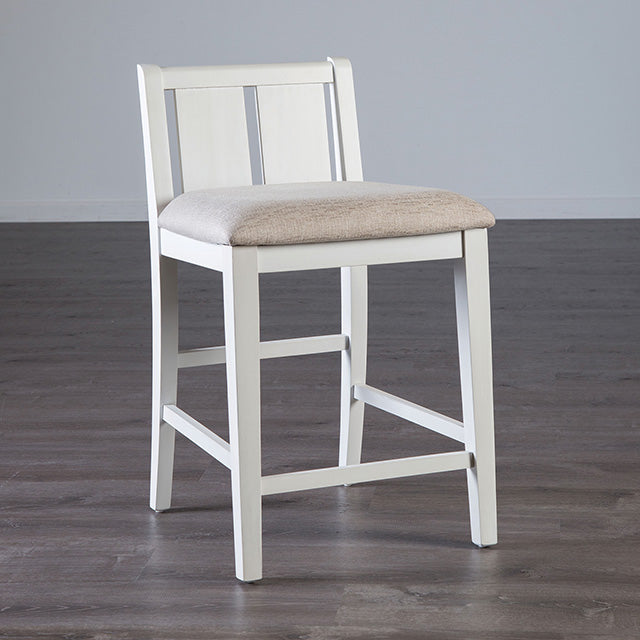 Lescles 3 Pc Counter Ht Set (1 Table + 2 Chairs) - Furniture Stars (Chicago, IL)