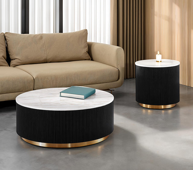 Virden Round Cocktail Table - Furniture Stars (Chicago, IL)