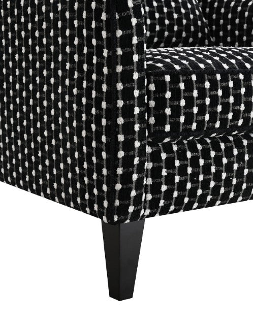 Viviani Accent Chair w/ 1 Kidney - Furniture Stars (Chicago, IL)