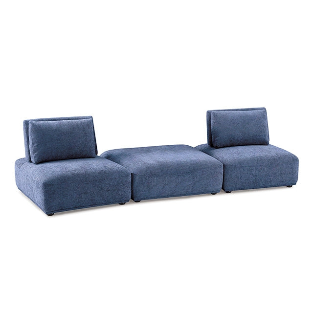 Stavanger 2-Seater w/ Square Ottoman - Furniture Stars (Chicago, IL)