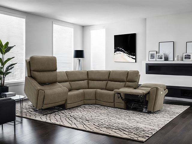 Orpheus Power Sectional w/ Lift Chair - Furniture Stars (Chicago, IL)