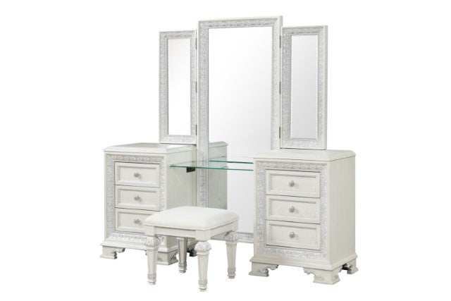 Stella Mia Vanity Set - Furniture Stars (Chicago, IL)