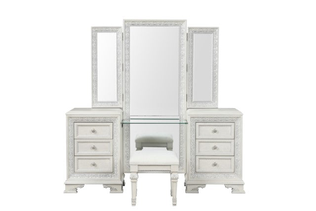 Stella Mia Vanity Set - Furniture Stars (Chicago, IL)
