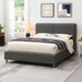 Stavern E.King, Full, & Queen Bed Grey & Black - Furniture Stars (Chicago, IL)