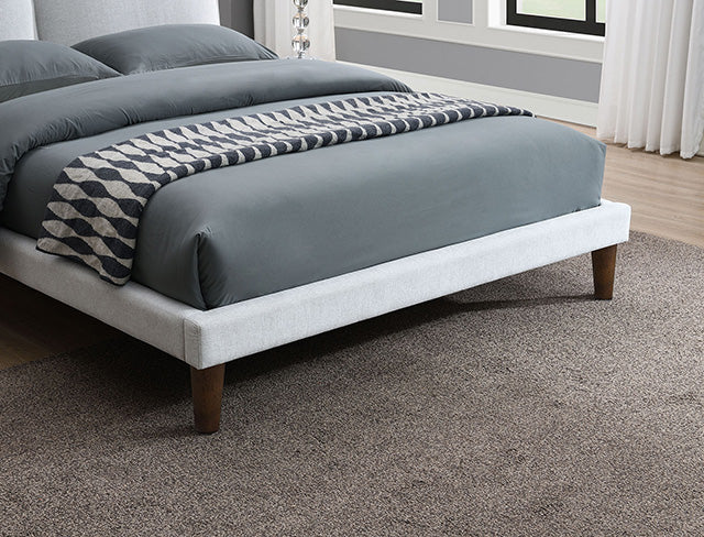Verwood E.King, Full, & Queen Bed Gray & Light Gray - Furniture Stars (Chicago, IL)