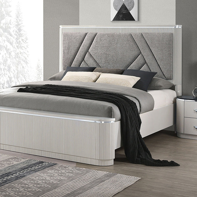 Aldgate Queen & E.King Bed - Furniture Stars (Chicago, IL)
