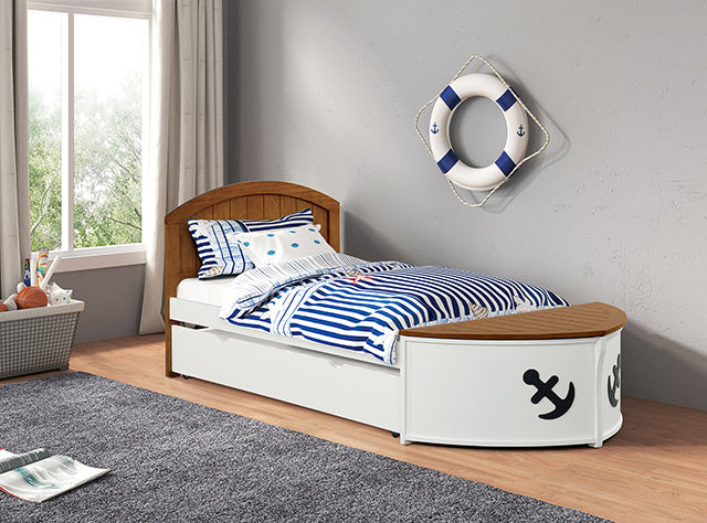 Poseidon Twin Captain Bed - Furniture Stars (Chicago, IL)