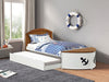 Poseidon Twin Captain Bed - Furniture Stars (Chicago, IL)