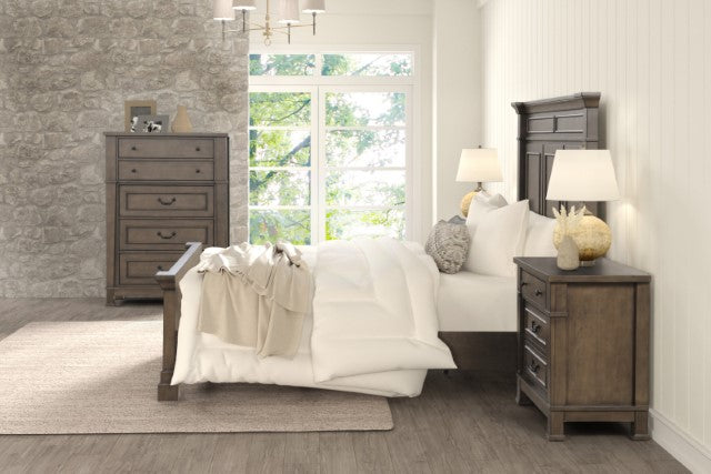 Huddersfield E.King Bed - Furniture Stars (Chicago, IL)