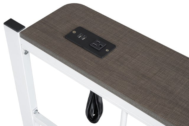 Nicoli Queen Metal Bed With Underbed Storage - Furniture Stars (Chicago, IL)