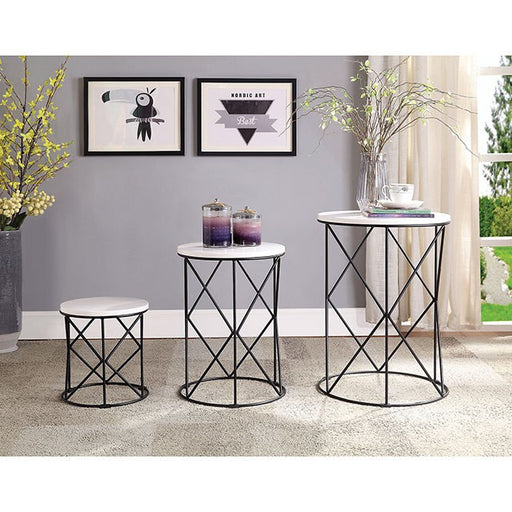 Madyson 3 Pc. Nesting Table - Furniture Stars (Chicago, IL)