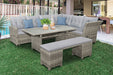 Malia Patio Dining Table - Furniture Stars (Chicago, IL)