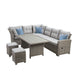 Malia Patio Dining Table - Furniture Stars (Chicago, IL)