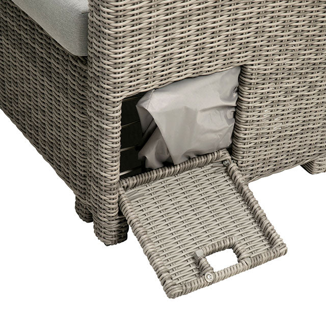 Malia Patio Dining Table - Furniture Stars (Chicago, IL)
