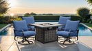 Segovia Swivel Glider Arm Chair (2/CTN) - Furniture Stars (Chicago, IL)
