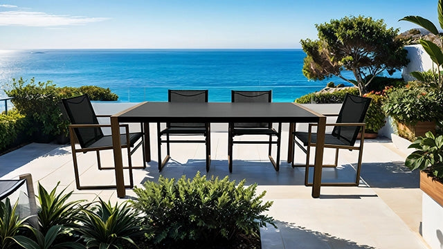 Oswego 8 Pc. Outdoor Dining Set - Furniture Stars (Chicago, IL)