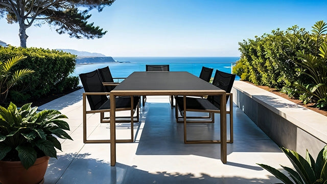 Oswego 8 Pc. Outdoor Dining Set - Furniture Stars (Chicago, IL)