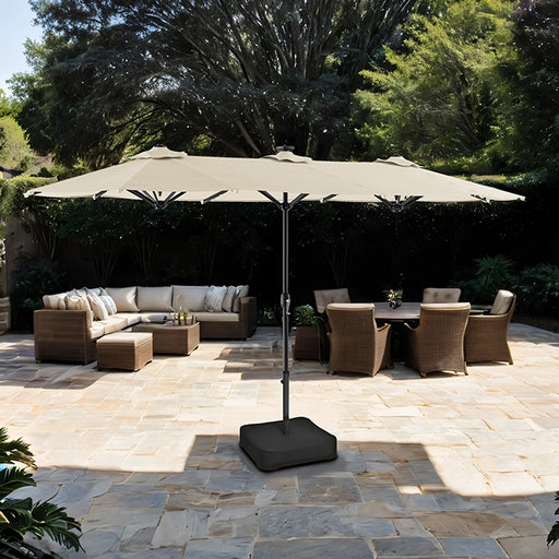 Musa Rectangular Market Umbrella - Furniture Stars (Chicago, IL)