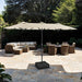 Musa Rectangular Market Umbrella - Furniture Stars (Chicago, IL)