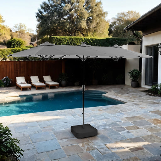 Musa Rectangular Market Umbrella - Furniture Stars (Chicago, IL)
