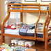 Solpine Twin/Full Bunk Bed - Furniture Stars (Chicago, IL)
