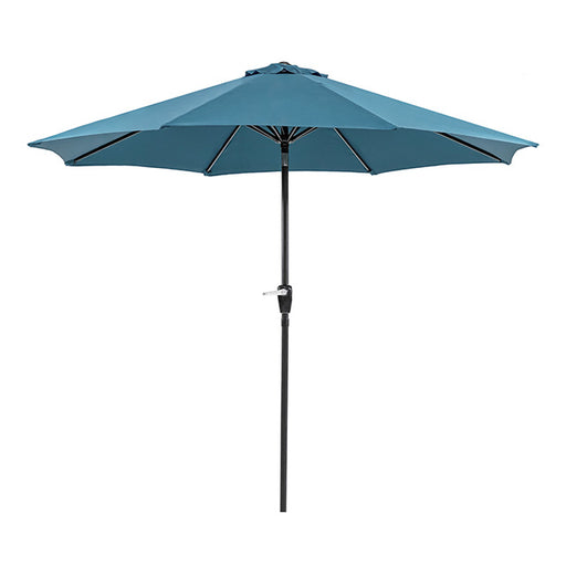 Soli 9' Outdoor Umbrella w/ Auto Tilt + 21" Round Base - Furniture Stars (Chicago, IL)