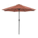 Soli 9' Outdoor Umbrella w/ Auto Tilt + 21" Round Base - Furniture Stars (Chicago, IL)