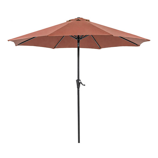 Tano 9' Outdoor Umbrella + 21" Round Base - Furniture Stars (Chicago, IL)