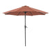 Tano 9' Outdoor Umbrella + 21" Round Base - Furniture Stars (Chicago, IL)