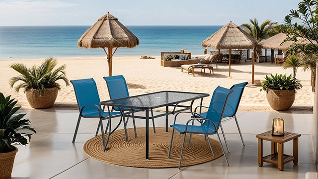 Pierro 5 Pc. Outdoor Dining Set - Furniture Stars (Chicago, IL)