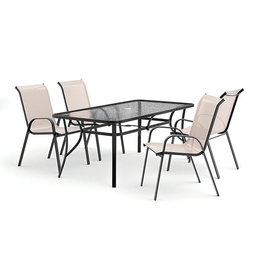 Pierro 5 Pc. Outdoor Dining Set - Furniture Stars (Chicago, IL)