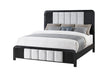 BECKETT WHITE/BLACK KING BED - Furniture Stars (Chicago, IL)