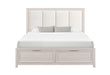 MARIAH BEIGE KING BED - Furniture Stars (Chicago, IL)