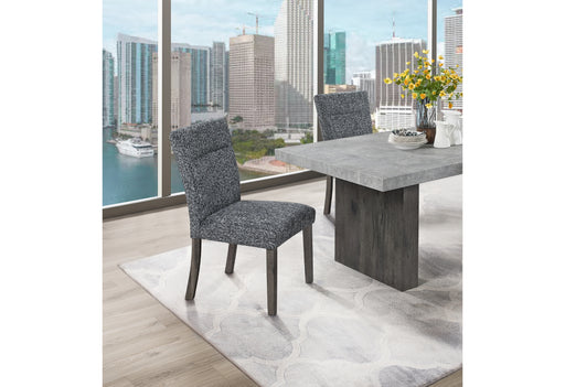 D2410 DINING TABLE + 6 D86DC DINING CHAIR - Furniture Stars (Chicago, IL)