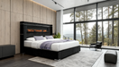 2215 BLACK QUEEN BED - Furniture Stars (Chicago, IL)