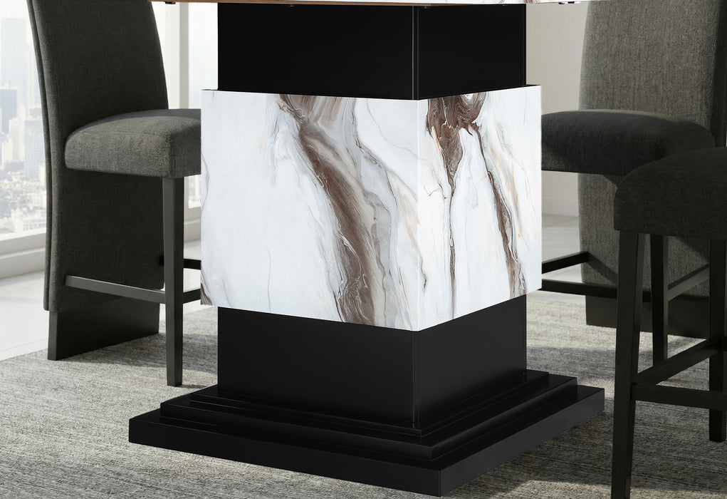 D12 BAR TABLE AND 4 BAR STOOLS - Furniture Stars (Chicago, IL)