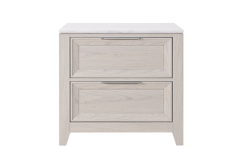 MARIAH BEIGE NIGHTSTAND - Furniture Stars (Chicago, IL)
