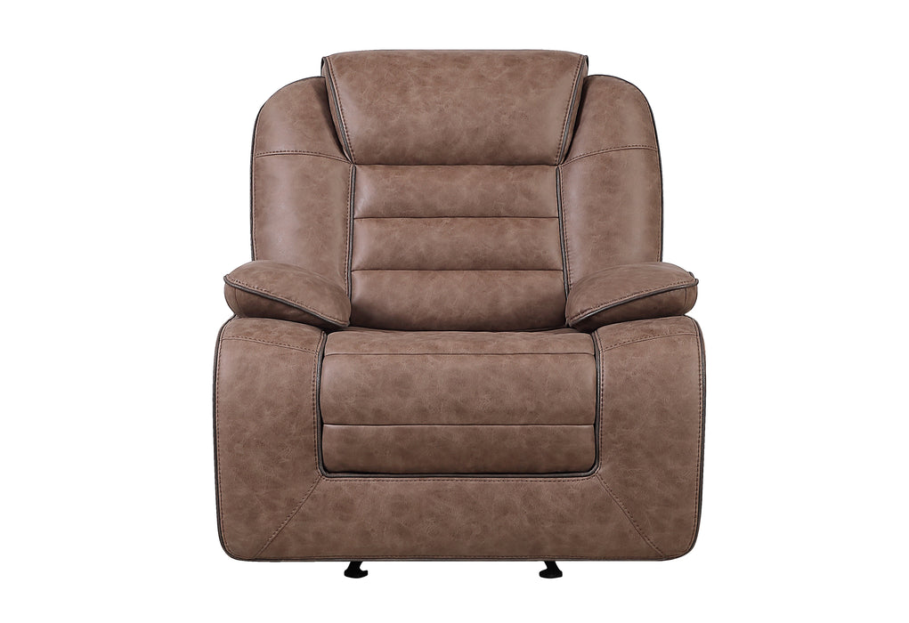 U2250 BROWN GLIDER RECLINER - Furniture Stars (Chicago, IL)