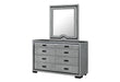 ISABELLA GREY MIRROR WITH LED - Furniture Stars (Chicago, IL)