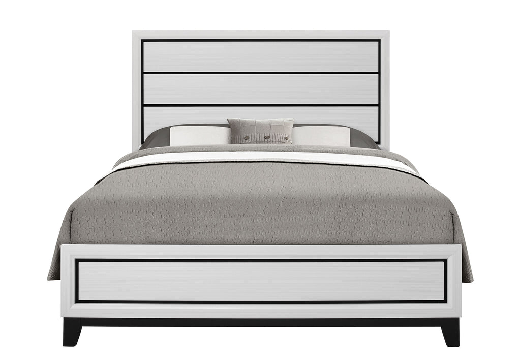 KATE WHITE QUEEN BED GROUP - Furniture Stars (Chicago, IL)