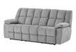 U6000 SMOKE RECLINING SOFA - Furniture Stars (Chicago, IL)