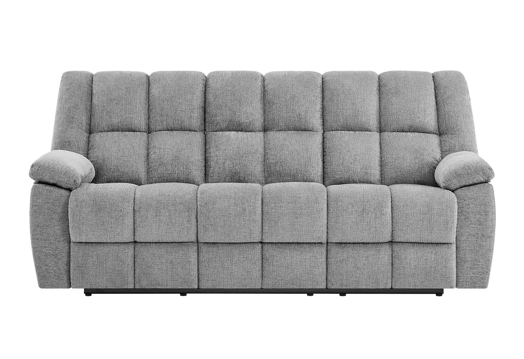 U6000 SMOKE RECLINING SOFA - Furniture Stars (Chicago, IL)